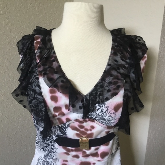 Celyn B. Elisabetta Franchi Sleeveless Dress - Picture 3 of 9